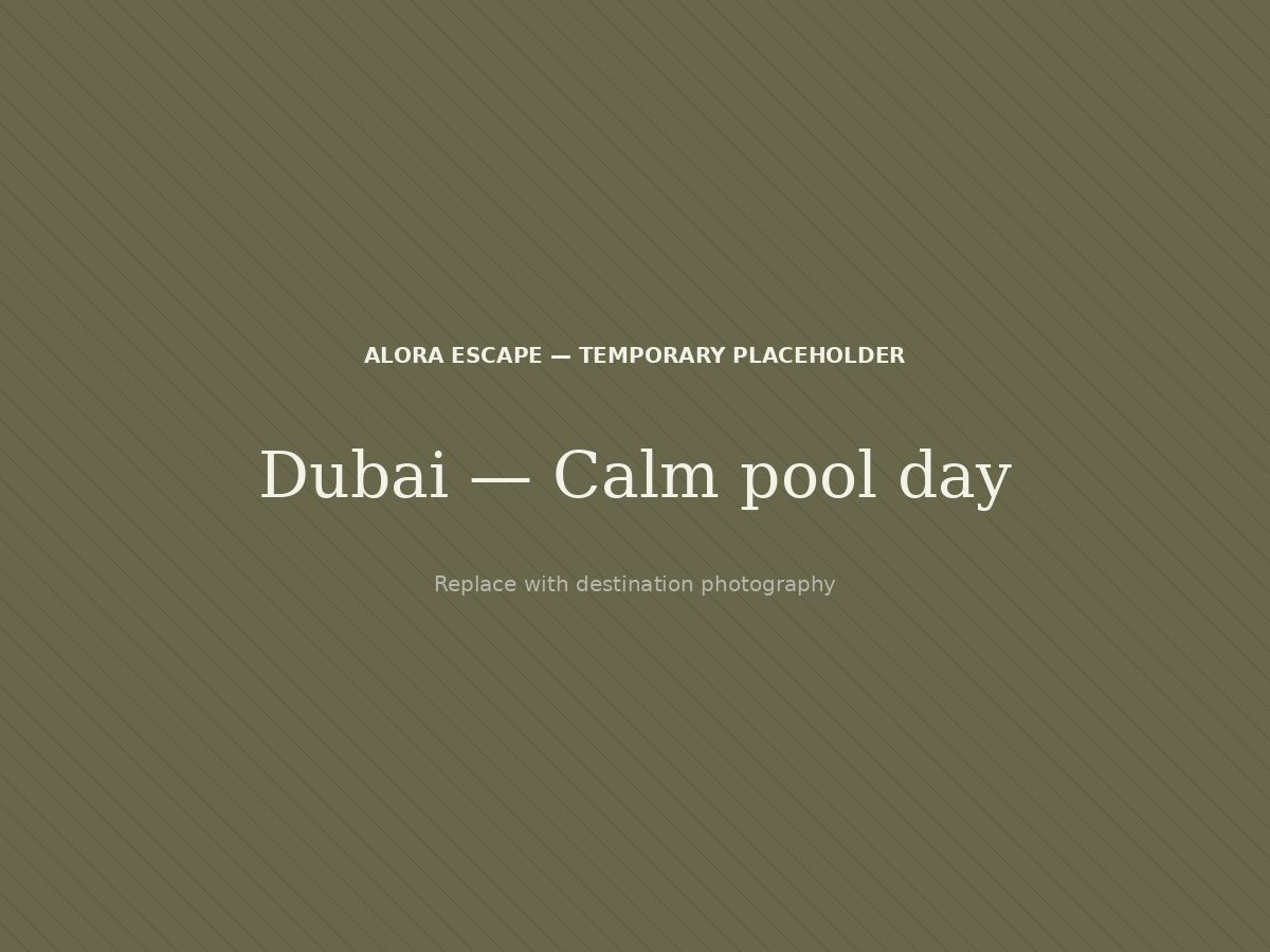 Alizee at Banyan Tree, Dubai, UAE